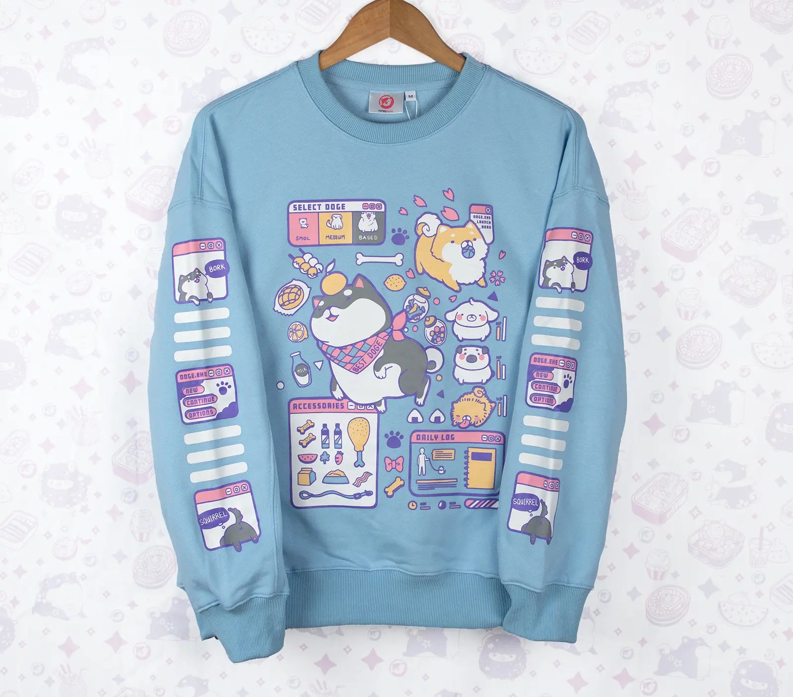Dog Tamagotchi Game Sweater
