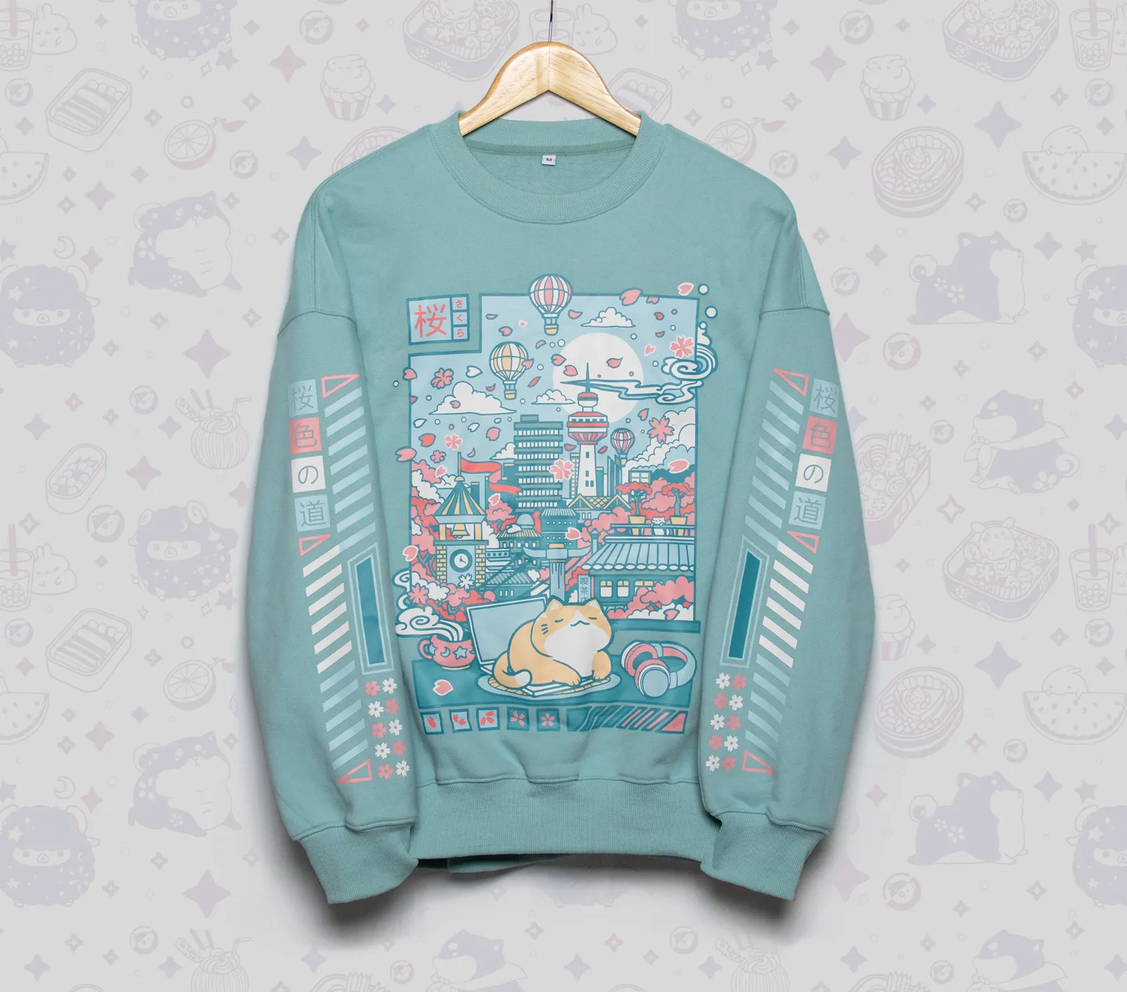 Laptop Cat Sweatshirt